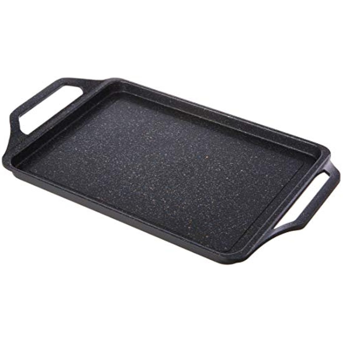 WECOOK! Ecochef Induction Roasting Pan, 43 x 25 cm, Cast Aluminum, Non-Stick Titanium Quantanium Ecological Without PFOA, 5 mm Thickness, Silicone Handles, Ceramic Hob, Gas, Oven