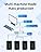 DollaTek T48 Mini Pro Universal USB Programmer with 10 adapter Support 31000 ICs for SPI/Nor/NAND Flash/EMMC/IC Tester TL866CS TL866II Plus Replacement BIOS MCU EEPROM AVR PIC
