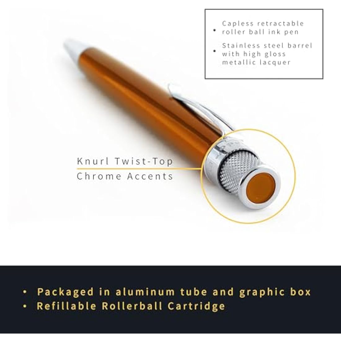 Retro 51 Tornado Rollerball - Orange
