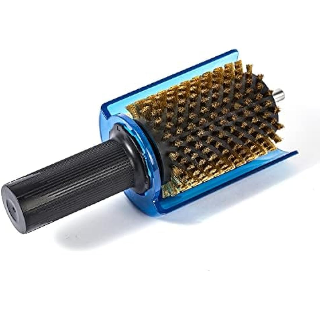 XCMAN Rotating Brush Set for Ski, Brush Handle with Axle and 3 Brushes: Nylon, Horsehair, Brass/Cork