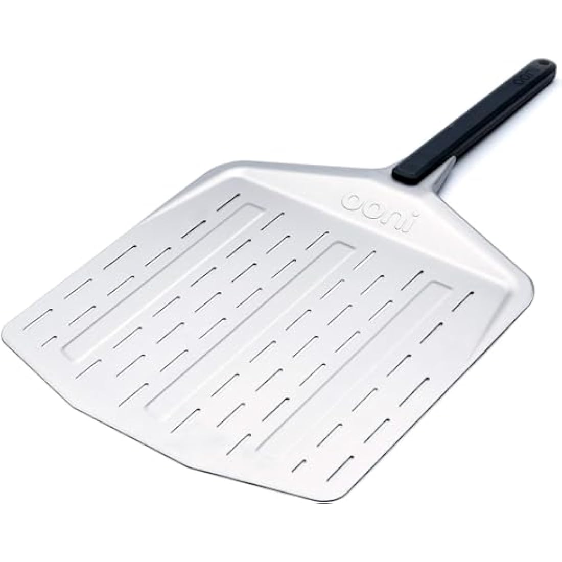 Ooni 14” Perforated Pizza Peel – Long Handle Perforated Aluminium Pizza Paddle – Lightweight Pizza Turning Peel Outdoor Pizza Oven Accessories
