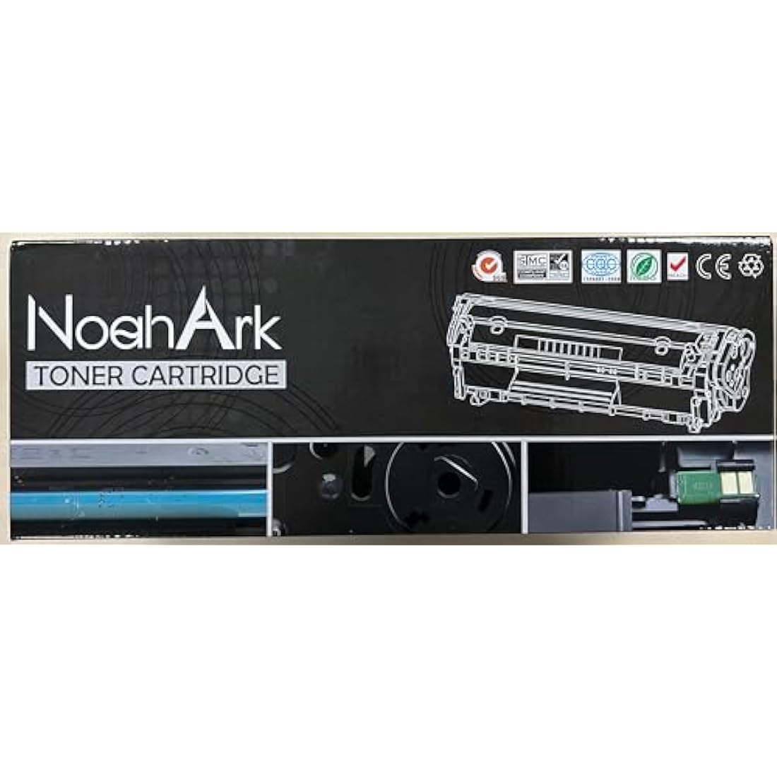 NoahArk Compatible for HP 126A(CE310A CE311A CE312A CE313A) Toner Cartridge Replacement for LaserJet CP1025 CP1025nw CP1020 M175a M175nw Pro 100 MFP M175a M175nw M275 TopShot M275a M275nw (BK/C/M/Y)