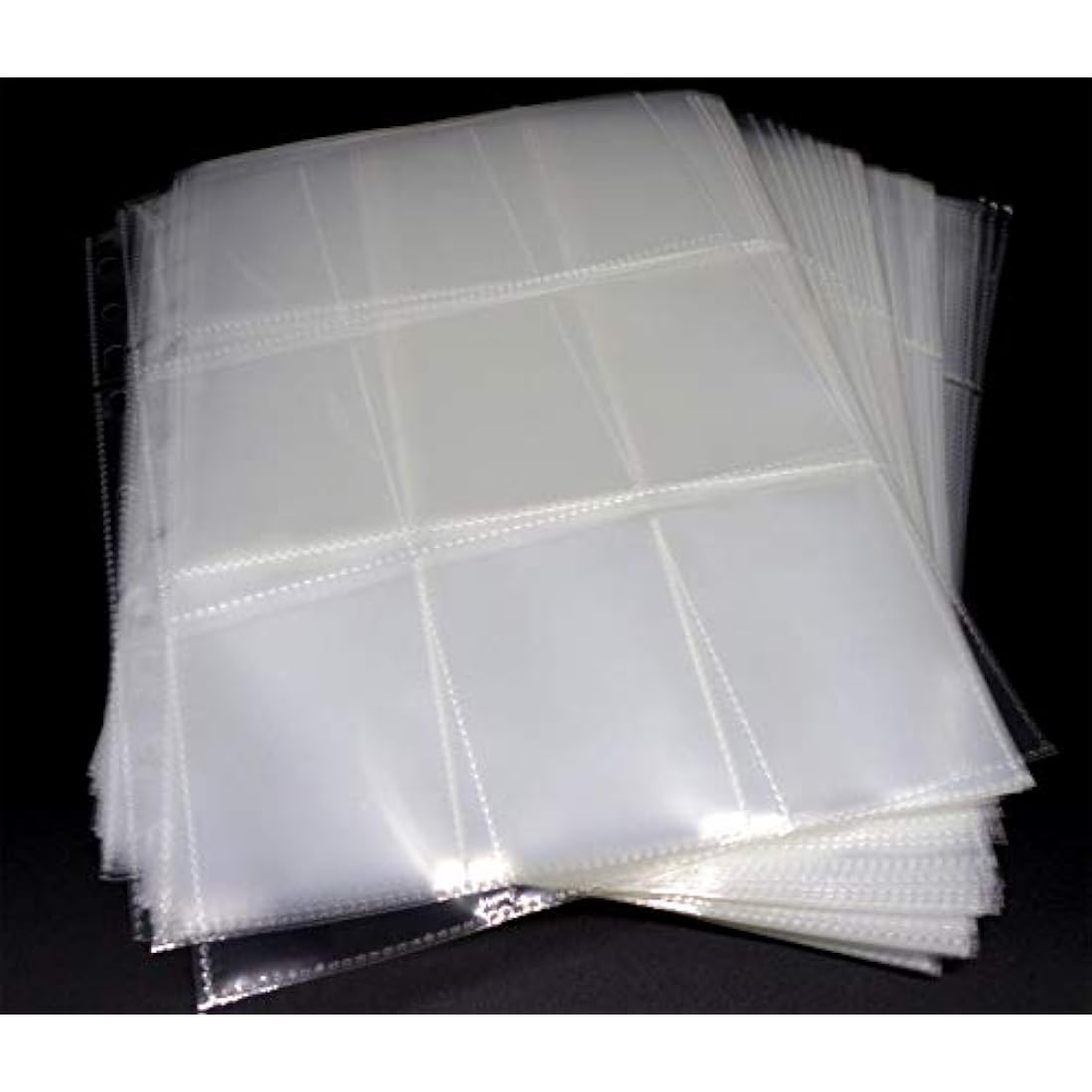 docsmagic.de 200 9-Pocket Pages - 11-Hole - 3-Ring Album Ordnerseiten- MTG - PKM - YGO