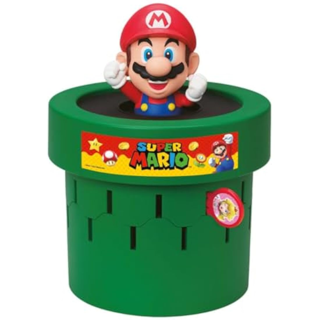 TOMY Pop Up Super Mario Board Game, 2-4 Players | Boys & Girls Aged 4+ | Family & Preschool