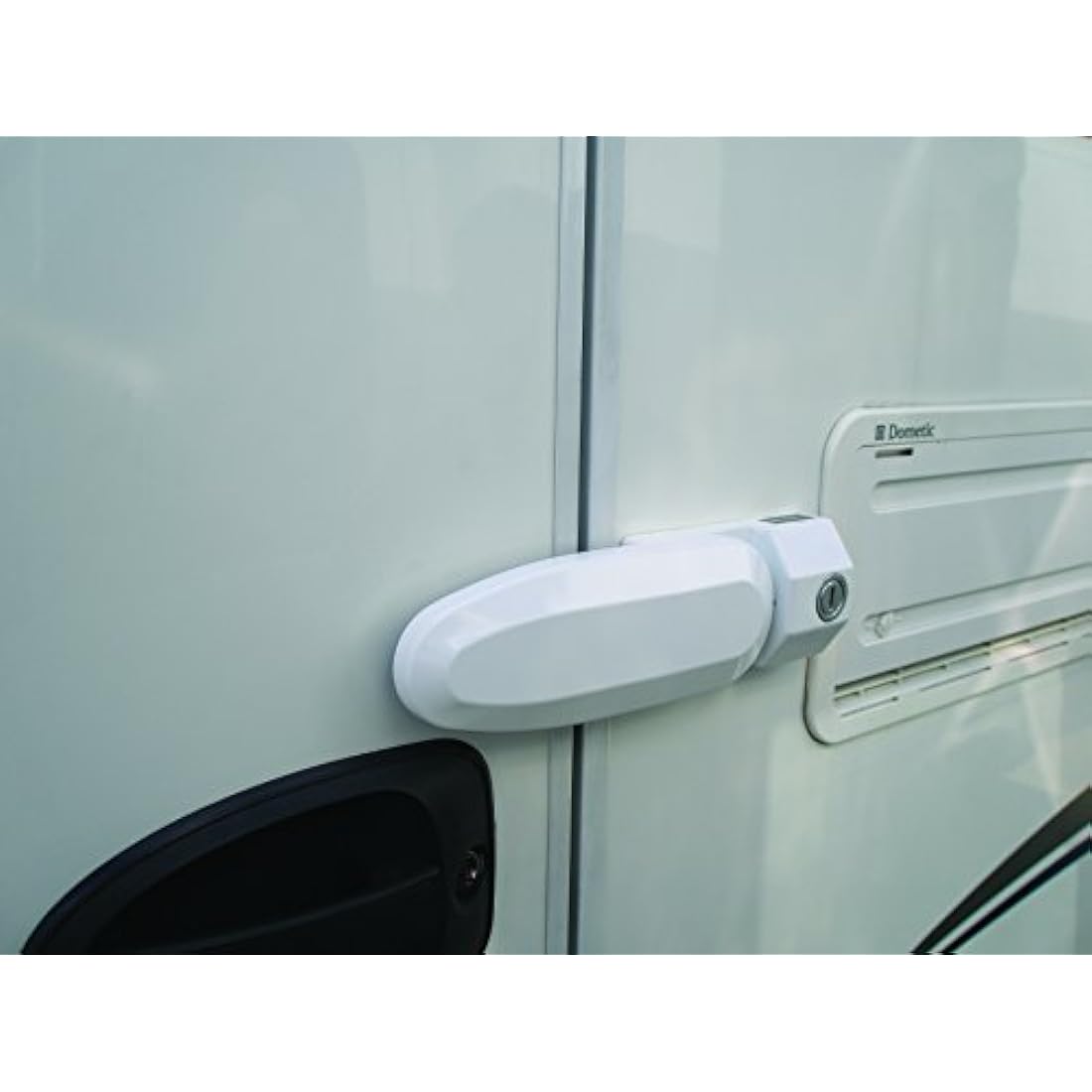 Milenco Caravan / Motorhome Door Frame Lock Inside & Out VERSION TWO