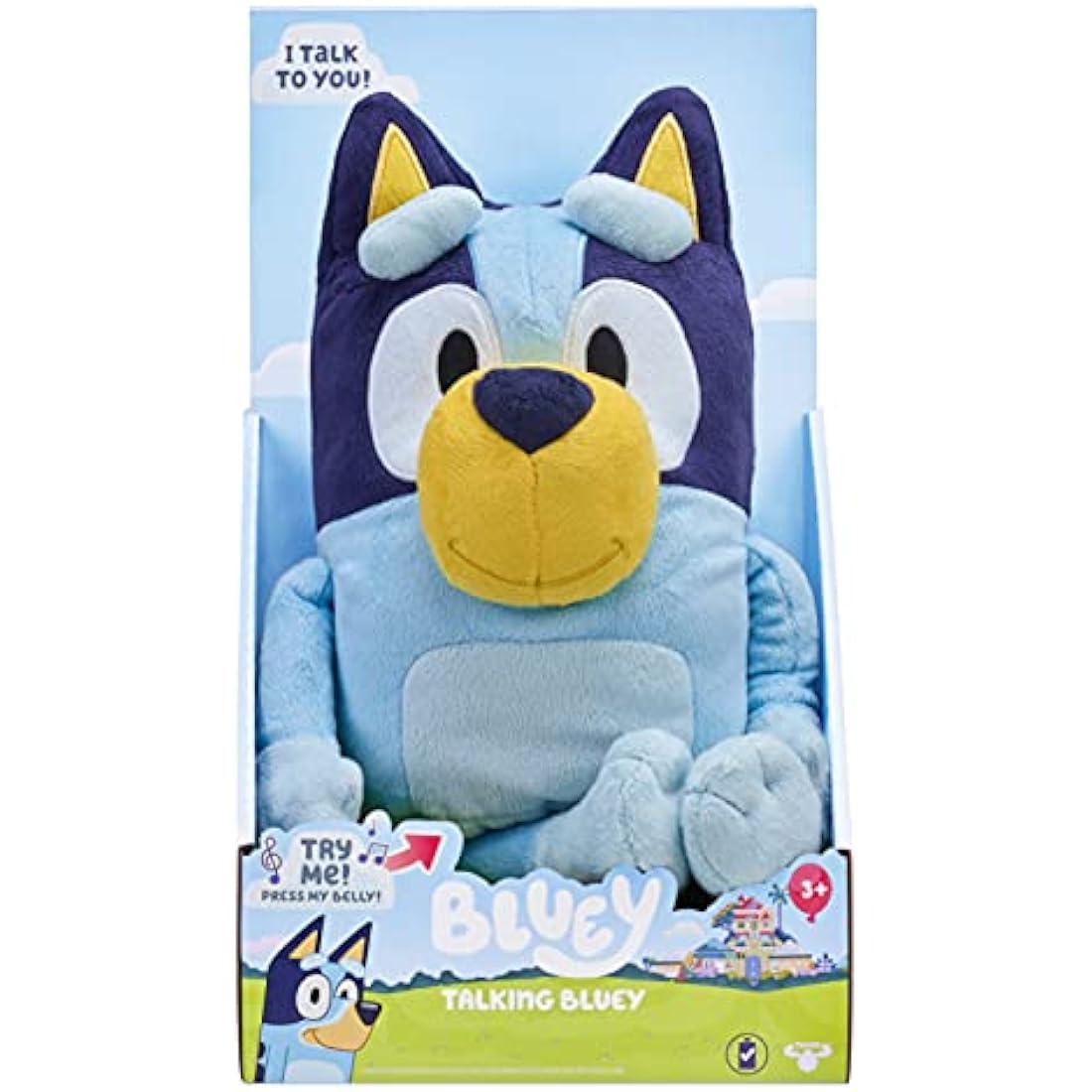 Bluey Special Effects Soft Toy Interactive Talking Plush 13”