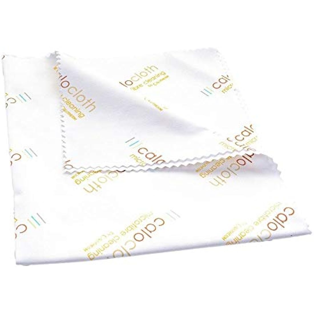Calotherm Calocloth Pro Microfibre Optical Lens Cleaning Cloth PFAS Free 8"x6" - value carton x24 cloths,White,8 x 6-Inch