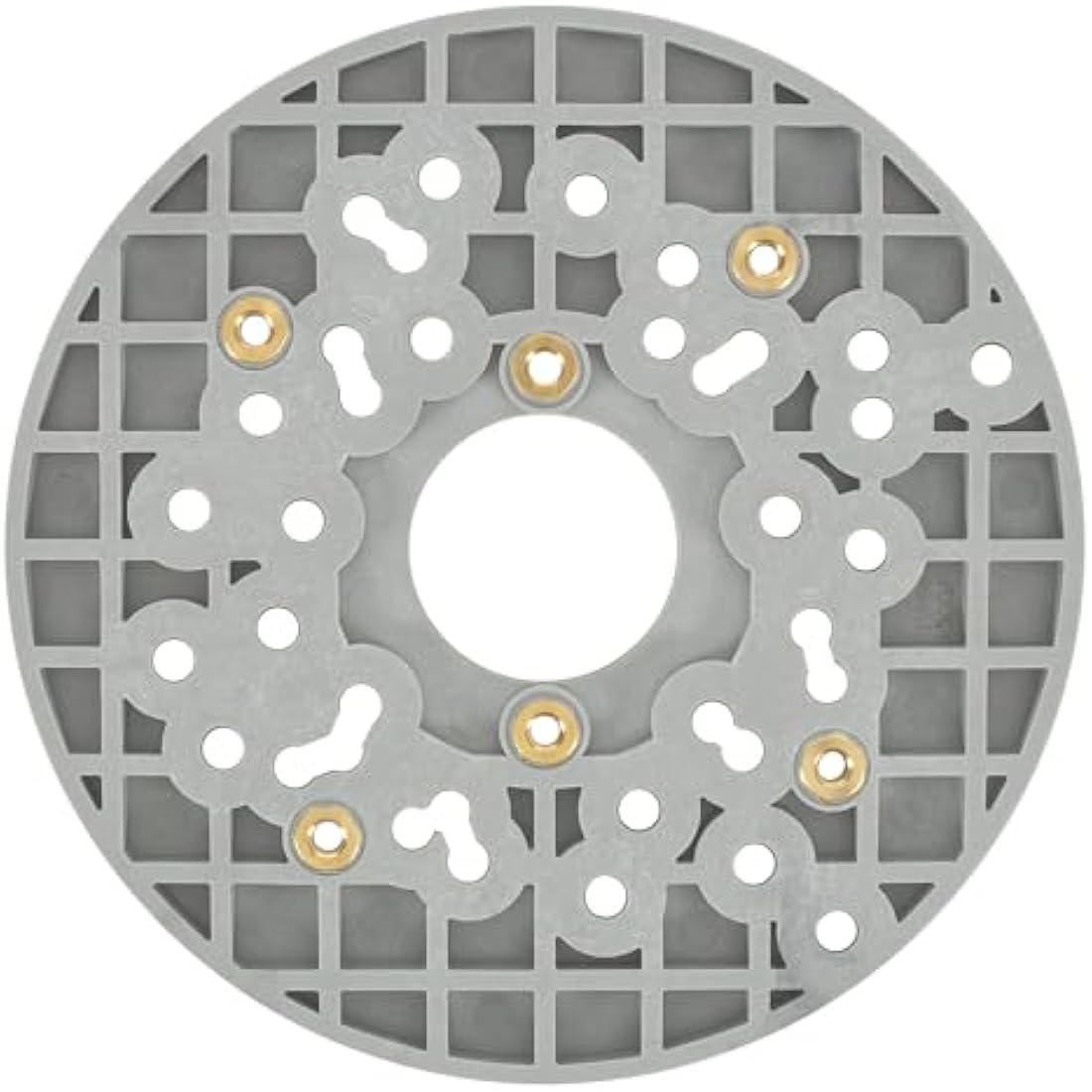 Trend Universal Trim Router Sub-Base, 150mm, Enhanced Compatibility for 1/4 Inch Trim Routers, UNIBASE/Trim, Black, UNIBASE/180