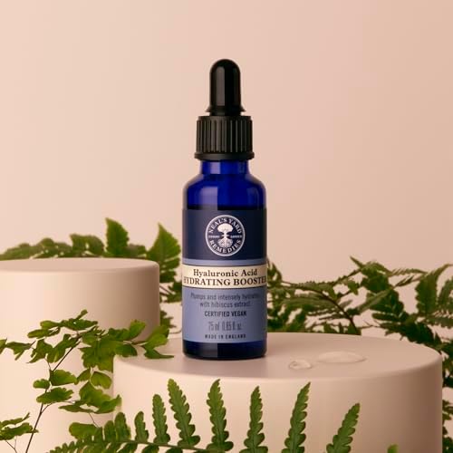 Neal’s Yard Remedies Hyaluronic Acid Hydrating Booster| Plumps & Hydrates| Skincare Boosters | Certified Organic Skincare | Anti-ageing Skincare Boosters | Certified Vegan Skincare