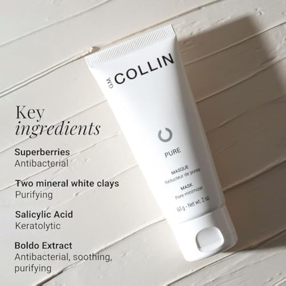 G.M. Collin Pure Mask For Unisex 2 oz Mask