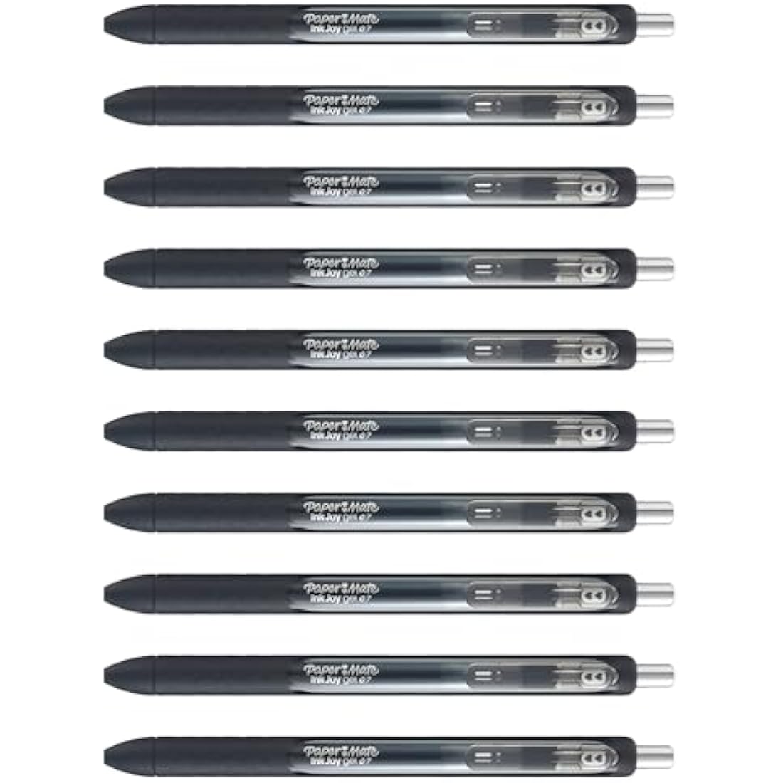 Paper Mate InkJoy Gel Pens | Medium Point (0.7mm) | Black Ink | 12 Count