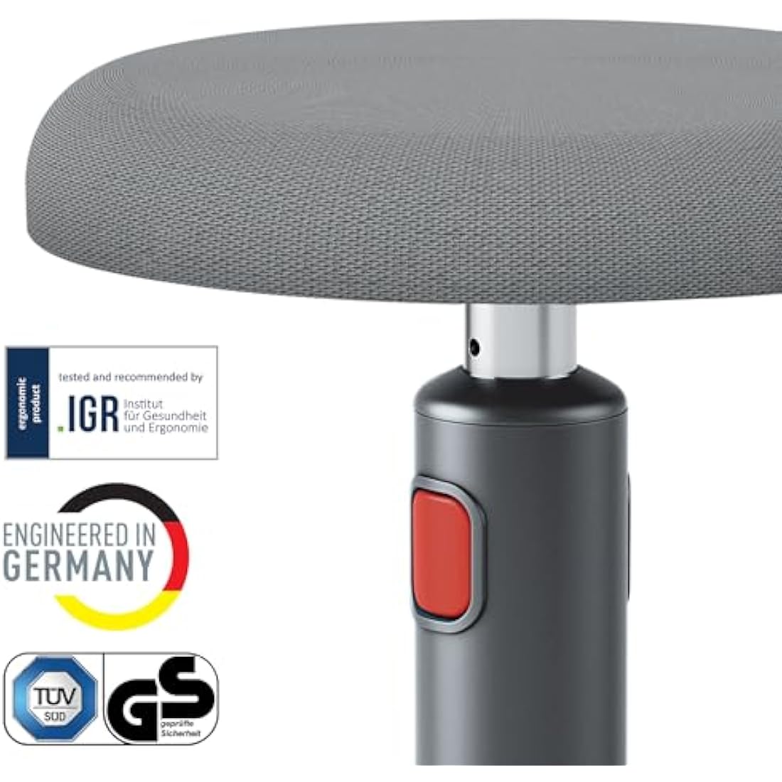 Leitz Ergo Cosy Active Padded seat