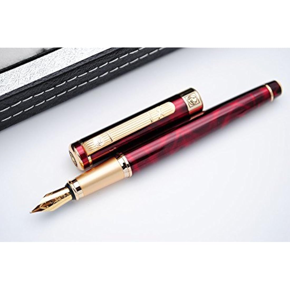 czxwyst Picasso 902 Gentleman Collection Fountain Pen Original Box (Carnelian)