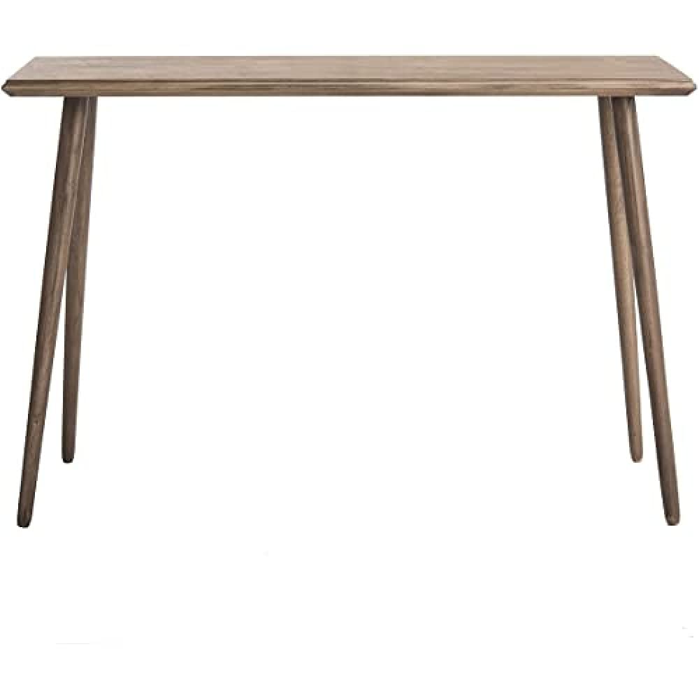 SAFAVIEH Modern Wooden Accent Table, in Chocolate, 40 X 120 X 80