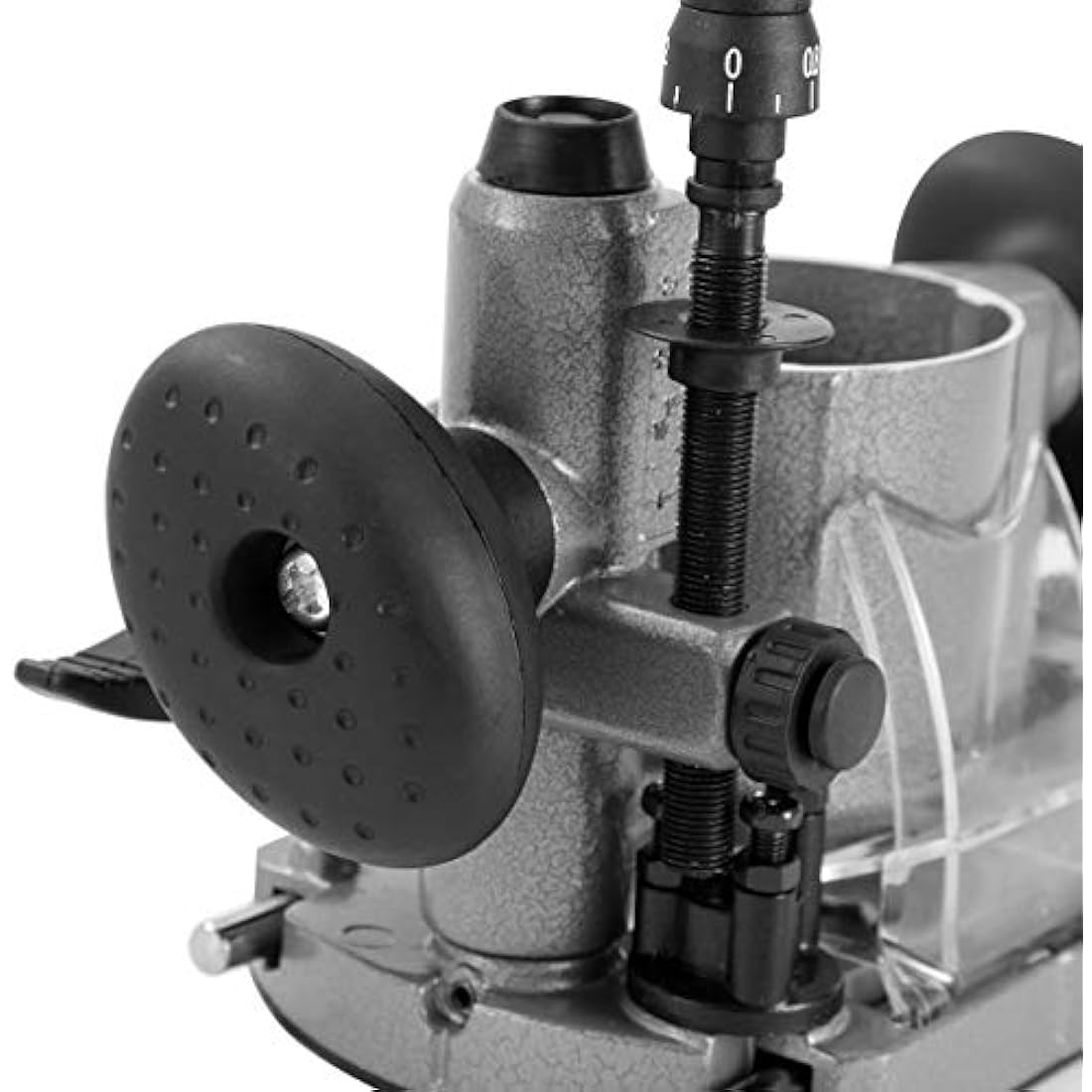 KATSU Trimmer Plunge Base, Fully Adjustable, for Electirc or Cordless Wood Hand Routers with Dust Nozzel SP10174805…