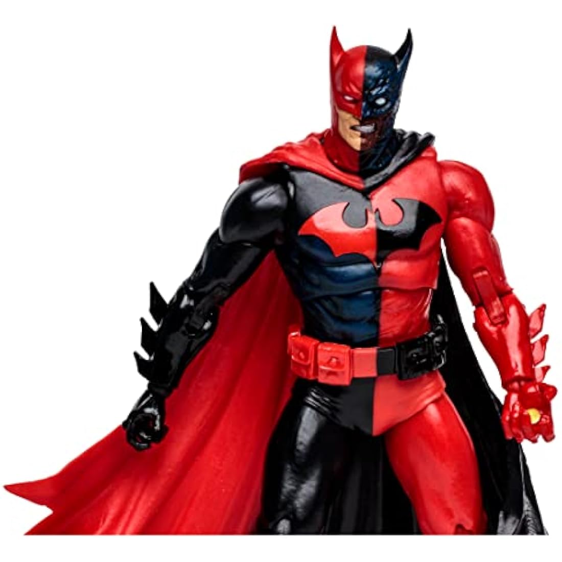 McFarlane Toys DC Multiverse Two-Face as Batman (Batman: Reborn) 7-Inch Action Figure, Ages 12+ Multicolour DC Comics