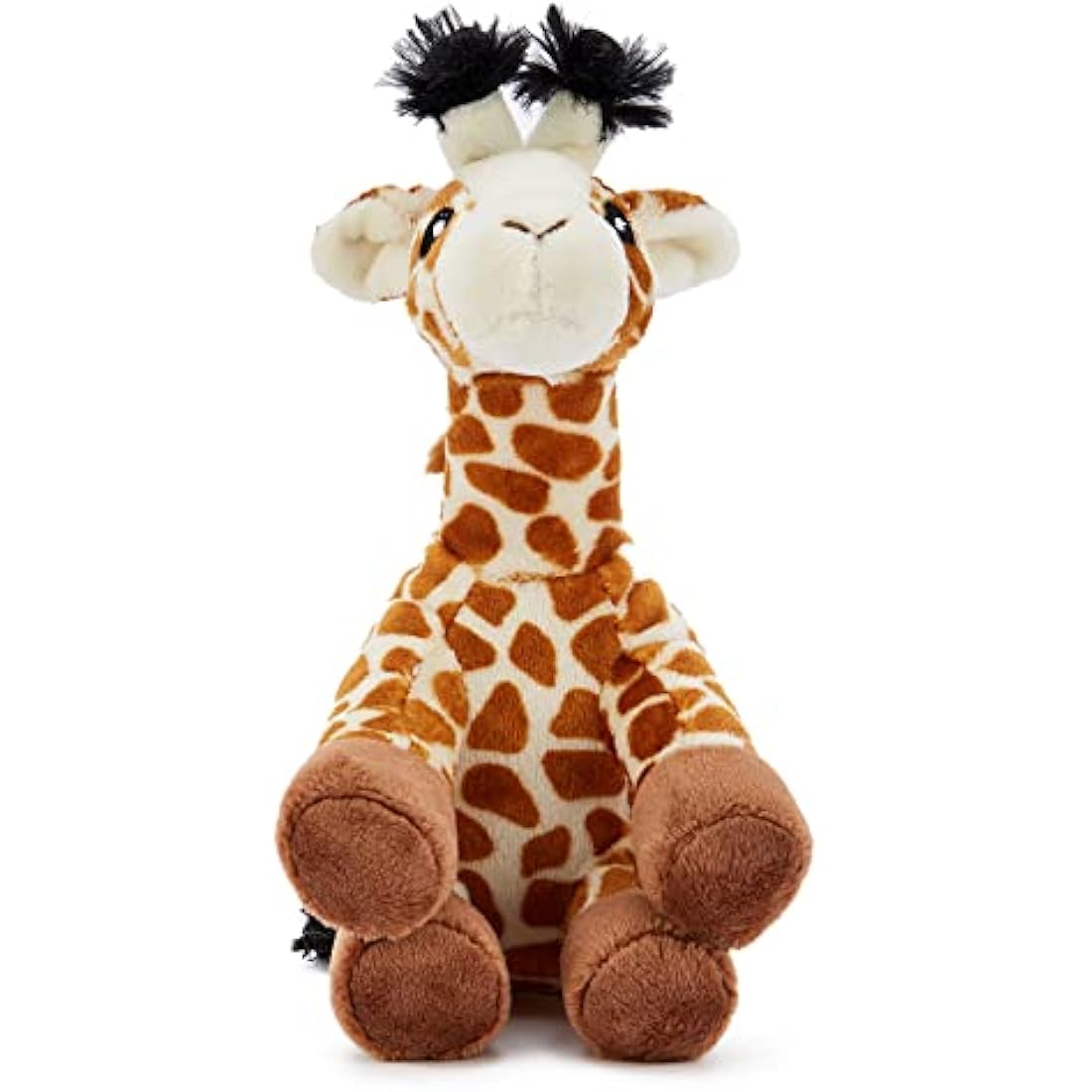 Zappi Co x3 Triple Pack of Childrens Playful Soft Cuddly Plush Toy realistic life like (12-15CM/5-6 Inches) (Elephant + Giraffe +Lion)