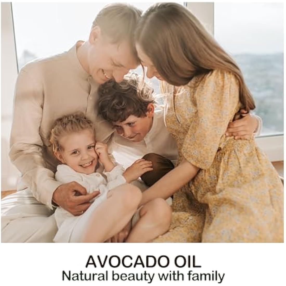 Organic Cold Pressed Avocado Oil Anti-Wrinkle & Anti-Stretch Mark Properties | Hair and Eyelash Fortifier | Makeup Remover | Body Massage Oil | Nail Care, 1000ml