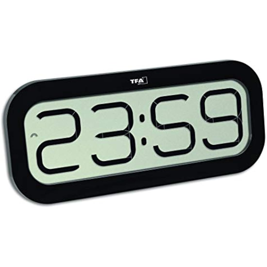 TFA Dostmann – Carillon Bimbam Clock 5 Different Sounds of Cat 60.4514 (Black)
