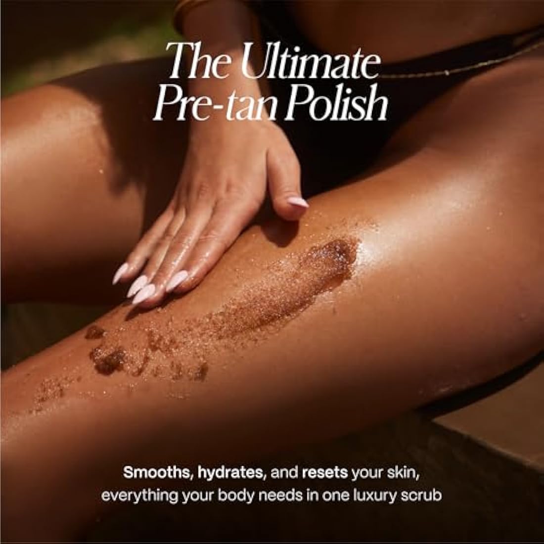 Filter by Molly-Mae Body Polish | Intensely Moisturising Full Body Scrub | Apricot Kernel Oil | Anti-Inflammatory | Smooths Skin Perfect Pre Tan Preparation | Vitamin A & Shea Butter | Antioxidant