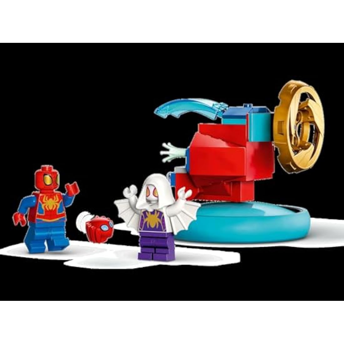 LEGO Marvel Spidey and his Amazing Friends Spidey vs. Green Goblin Super Hero Building Toy with Minifigures, Gift for 4 Plus Year Old Kids, Boys, Girls & Fans of Spider-Man and Cool Vehicles 10793