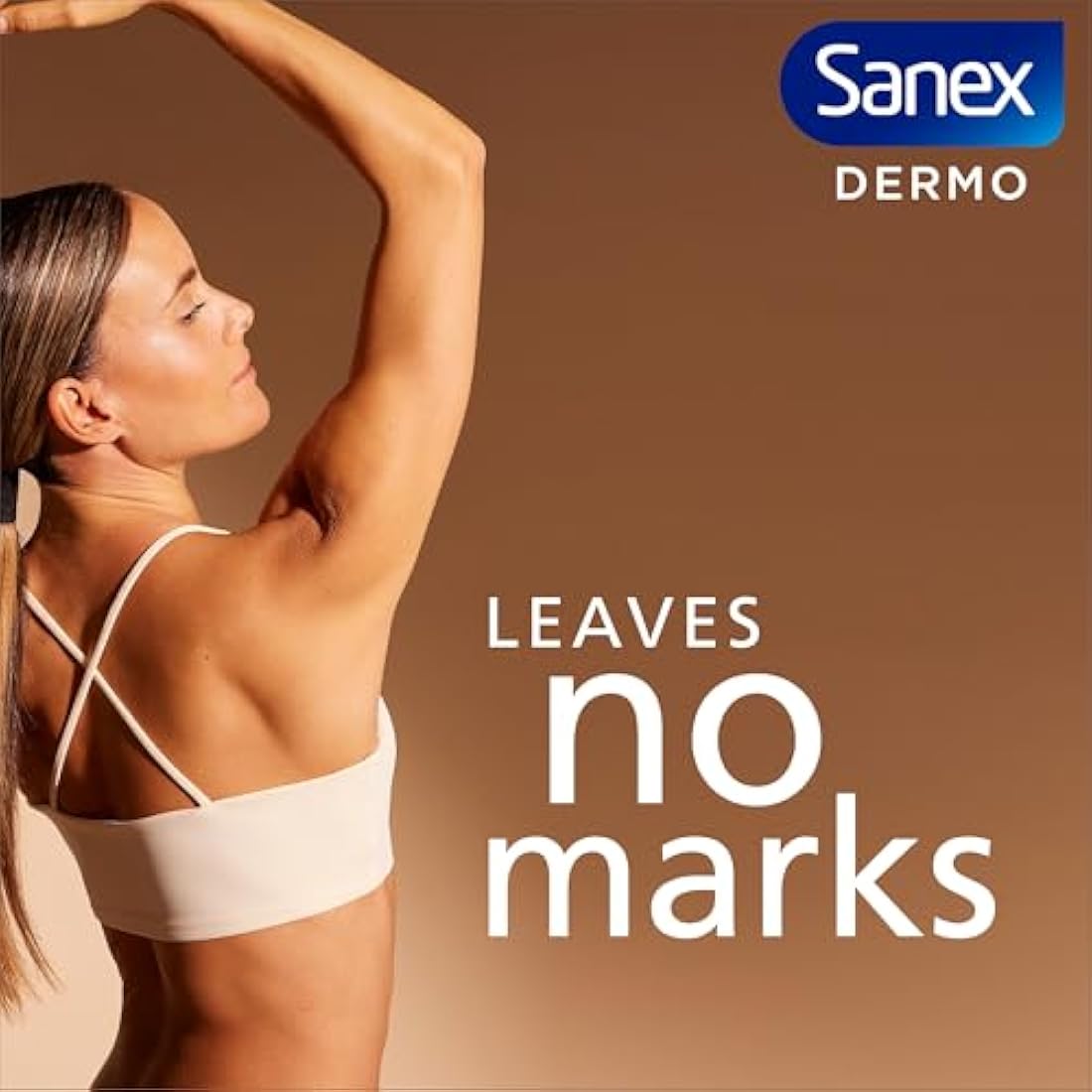 Sanex Dermo Invisible Roll-On Antiperspirant 6x50ml - antiperspirant deodorant - up to 48-hour sweat and odour protection - anti-stain protection - restores skin’s natural pH - dermatologically tested