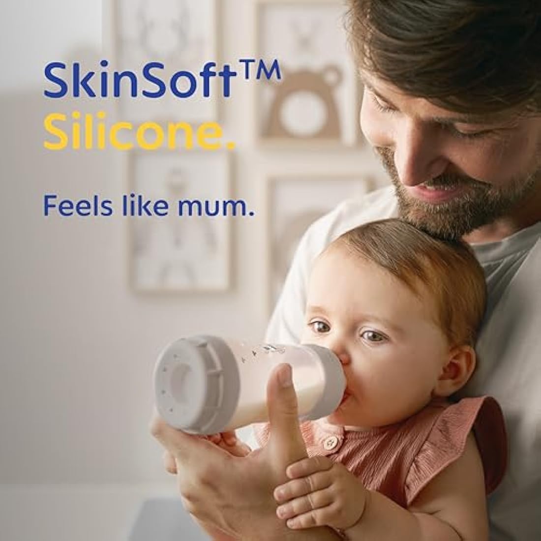 MAM Teats Size 2 | 4 Pack | Medium Flow | Fits All MAM Bottles | Suitable from 2+ Months | Made from SkinSoft Silicone | Baby Accessories for Newborn