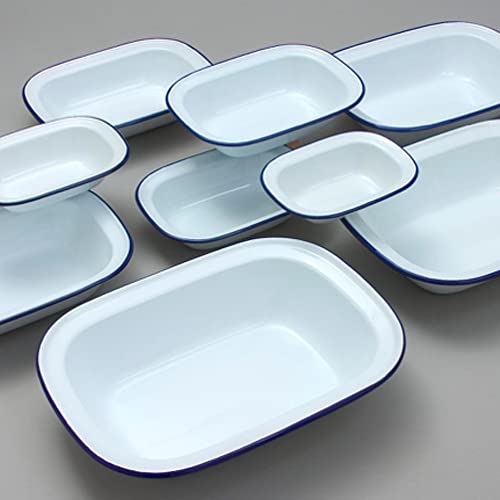 Falcon 22cm Oblong Pie Dish White - 44022