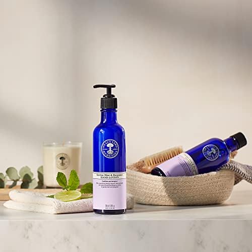 Neal’s Yard Remedies Garden Mint & Bergamot Hand Lotion – No Pump | Organic Hand Lotion with Organic Garden Mint and Bergamot Essential Oils | Vegan Hand Lotion Made with Organic Ingredients | 200ml