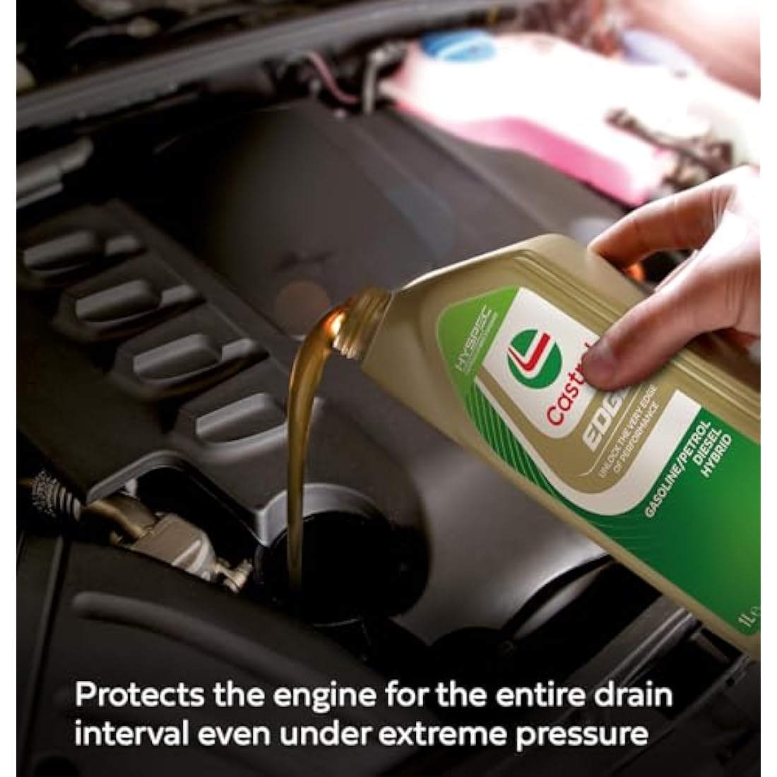 Castrol EDGE 0W-20 C5 Engine Oil 1L, Gold
