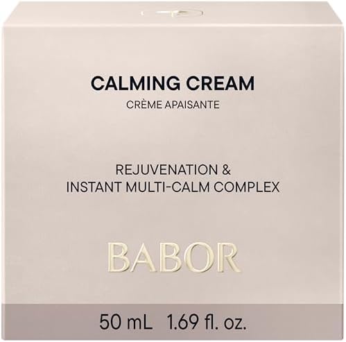 BABOR SKINOVAGE Calming Cream, Face Cream for Sensitive Skin, Moisturizer without Dyes or Fragrances, Vegan formula, 50 ml