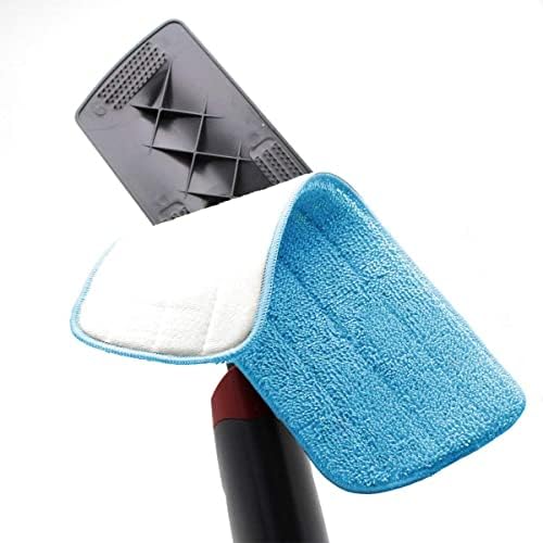 Ulable 6 Pack Spray Mop Heads Replacement Mop Pads Reveal Mop Cleaning Pad ,Fit for All Spray Mops & Reveal Mops Washable 16.5*5.11 Inches. (6 Pack Blue)
