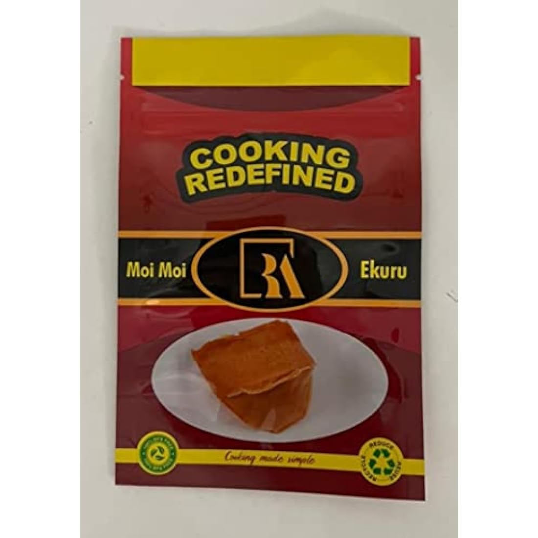 Portfolio RA Cooking Pouch - Silver, Laminated Aluminium, Self Seal, Resealable, Leak Proof, Smell Proof - Pack of 100