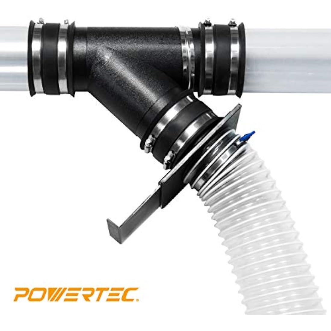 POWERTEC 70133-P6V 2-1/2-Inch Blast Gate for Dust Collector, Dust Collection Fittings, 6 PK