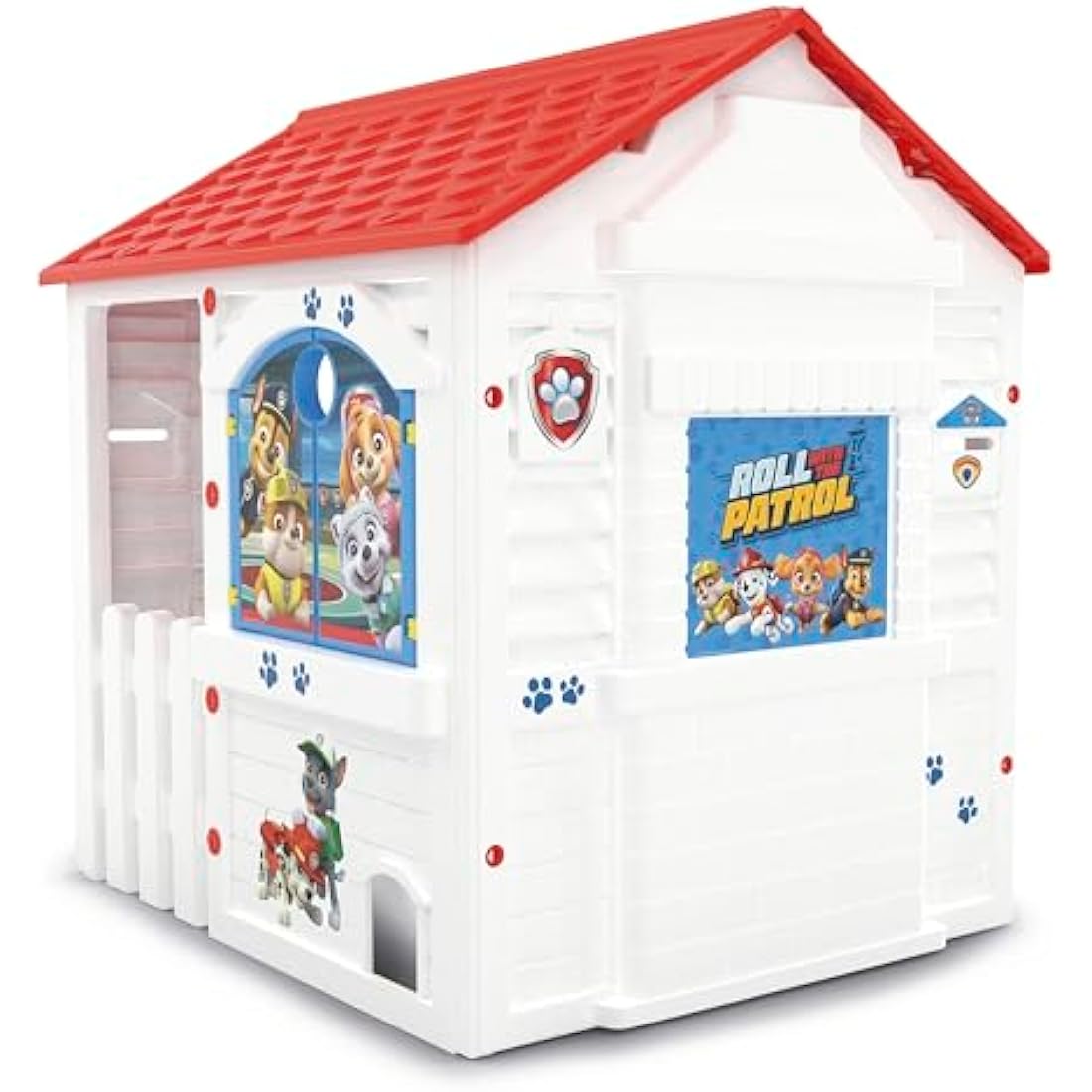 Chicos - Paw Patrol House | Garden Cabin for Children + 24 Months | Sturdy and Durable Outdoor Children's House with Easy Assembly Dimensions: 84 x 103 x 104 cm (89526)