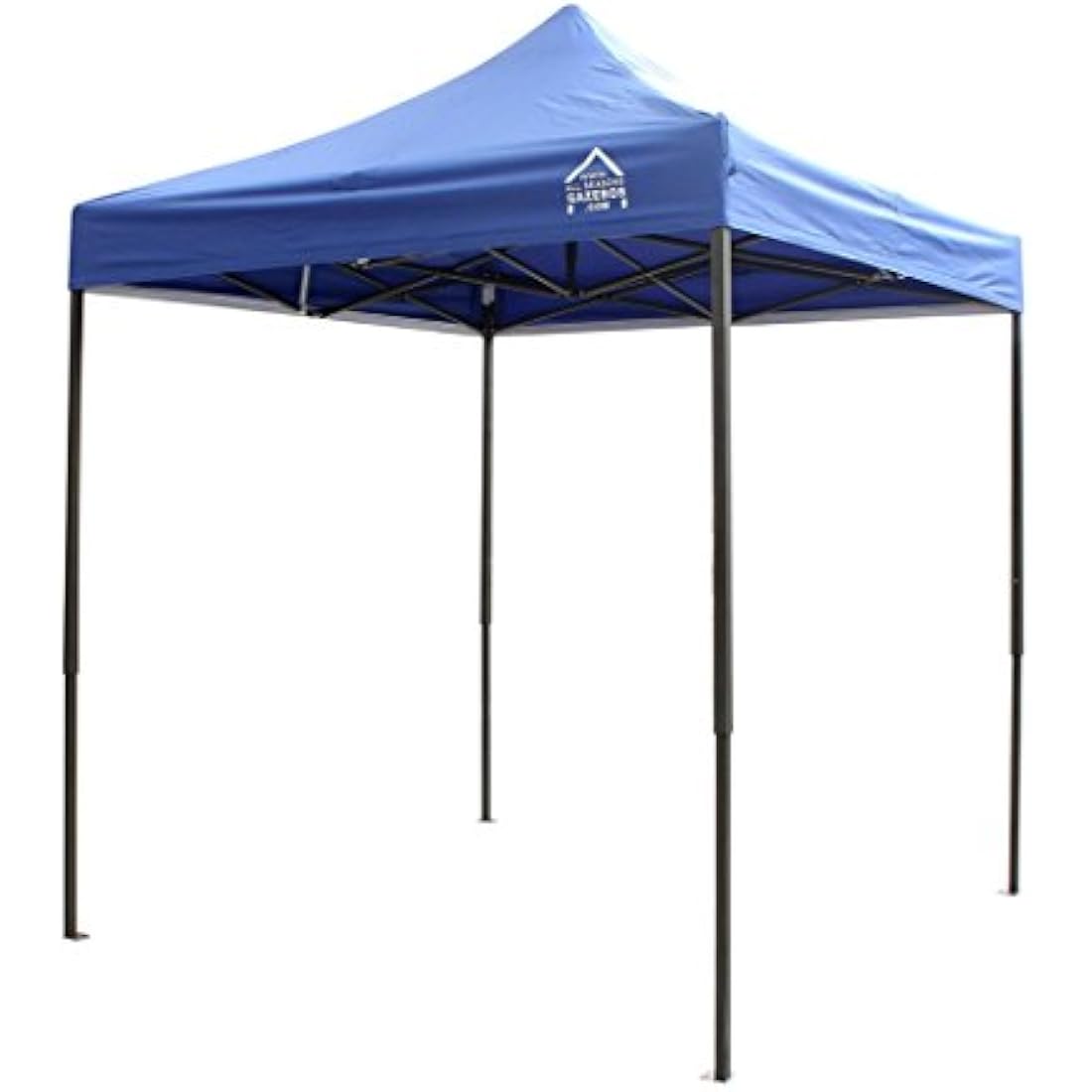 All Seasons Gazebos 2x2m Heavy Duty Fully Waterproof Pop up Gazebos and 4 Premium Side Walls - Royal Blue