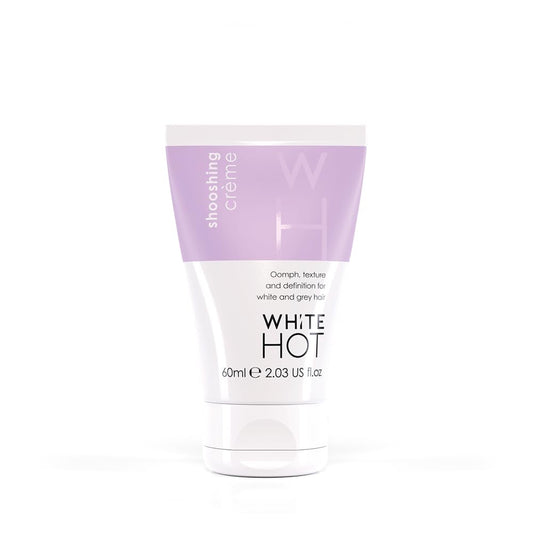 White Hot Shooshing Cr?me, light and moussy, define curls, boost style and raise the volume