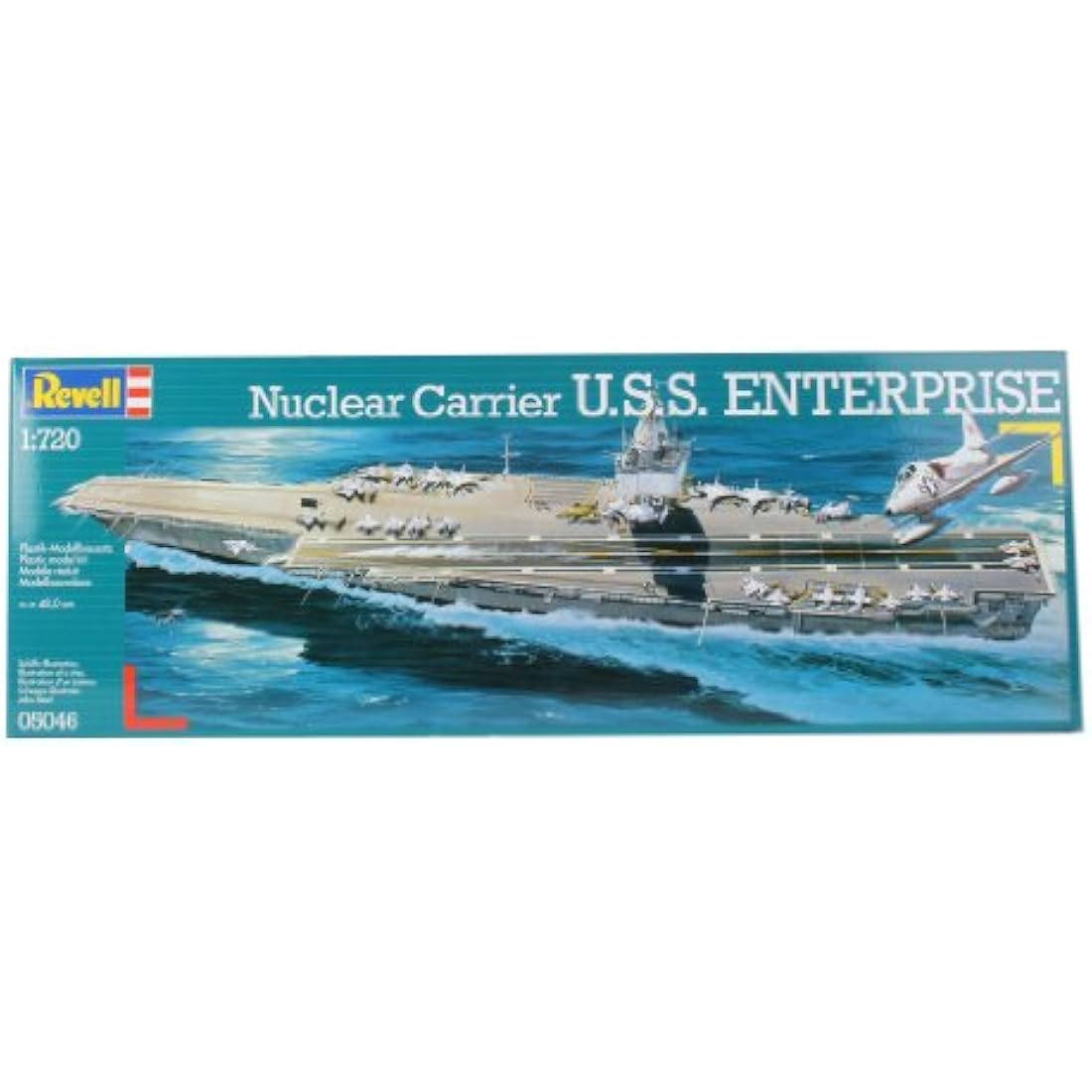 Revell 05046 Nuclear Carrier U.S.S. Enterprise 1:720 Scale Unbuilt/Unpainted Plastic Model Kit