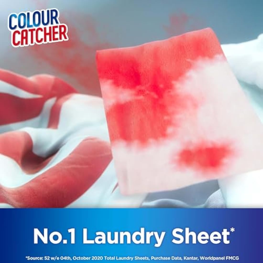 Colour Catcher Max Protect Laundry Sheets, Helps to Prevent Colour Run and Protects Brightness – 120 Sheets