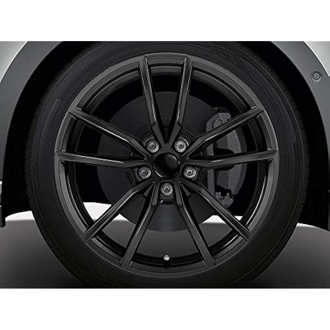SkinoEu 4 x 65mm Wheel Centre Alloy Hub Center Caps Compatible with VW 3B7 601 171 / 6U7 601 171 Black Hubcaps CV 4