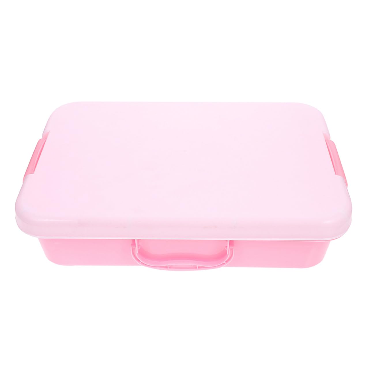 Vaguelly Portable Sandbox with Lid 13.58 Inch Handheld Sand Tray Kids Toy Storage Box for Indoor and Outdoor Use Ideal for Beach Park Trips