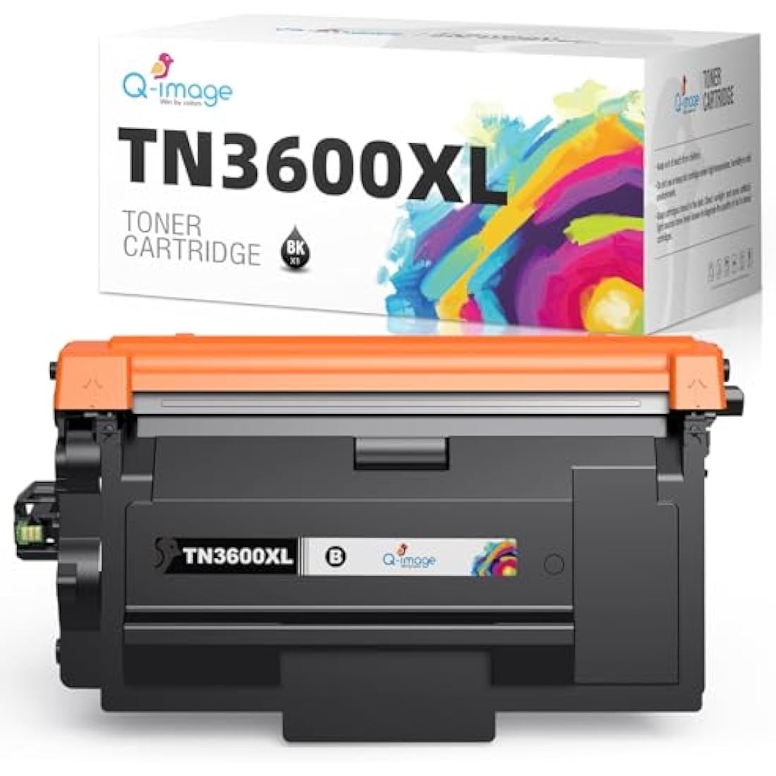 Q-image TN3600XL Toner Compatible with Brother TN-3600XL TN 3600XL for Brother HL-L5215DN HL-L6210DW HL-L6410DN HL-L6415DN HL-L5210DN L5210DW MFC-L5715DN MFC-L6710DW MFC-L6915DN MFC-L6915DN
