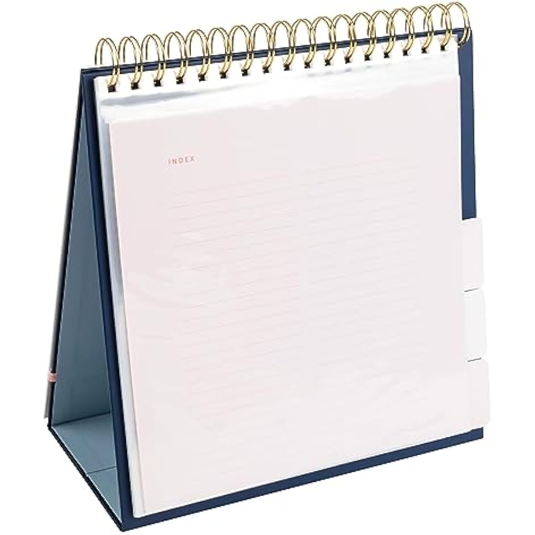 Busy B Recipe File - Spot - Flip Top Recipe Organiser with Built-in Stand, 16 Recipe Cards, Plastic Sleeves, Index Cards and Space for 80 Recipes - FSC® Certified