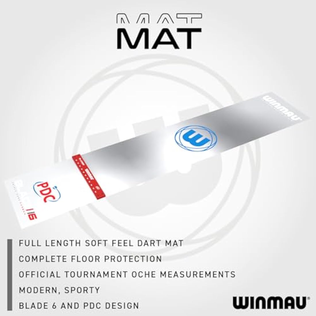 Winmau Darts Mats - with oche lines and protection for your floor