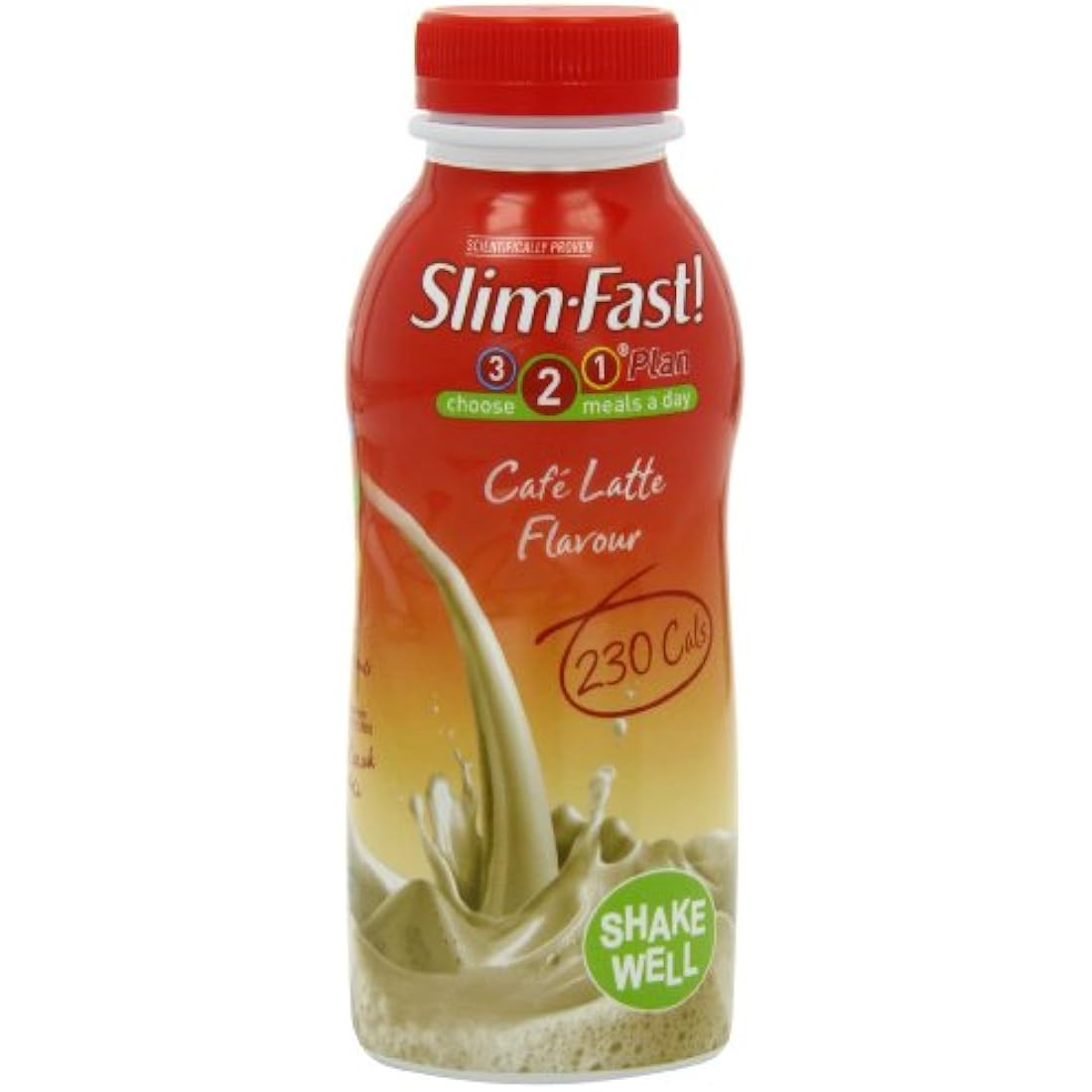 Slim.fast! Cafe Latte Shake 6 x 325ml