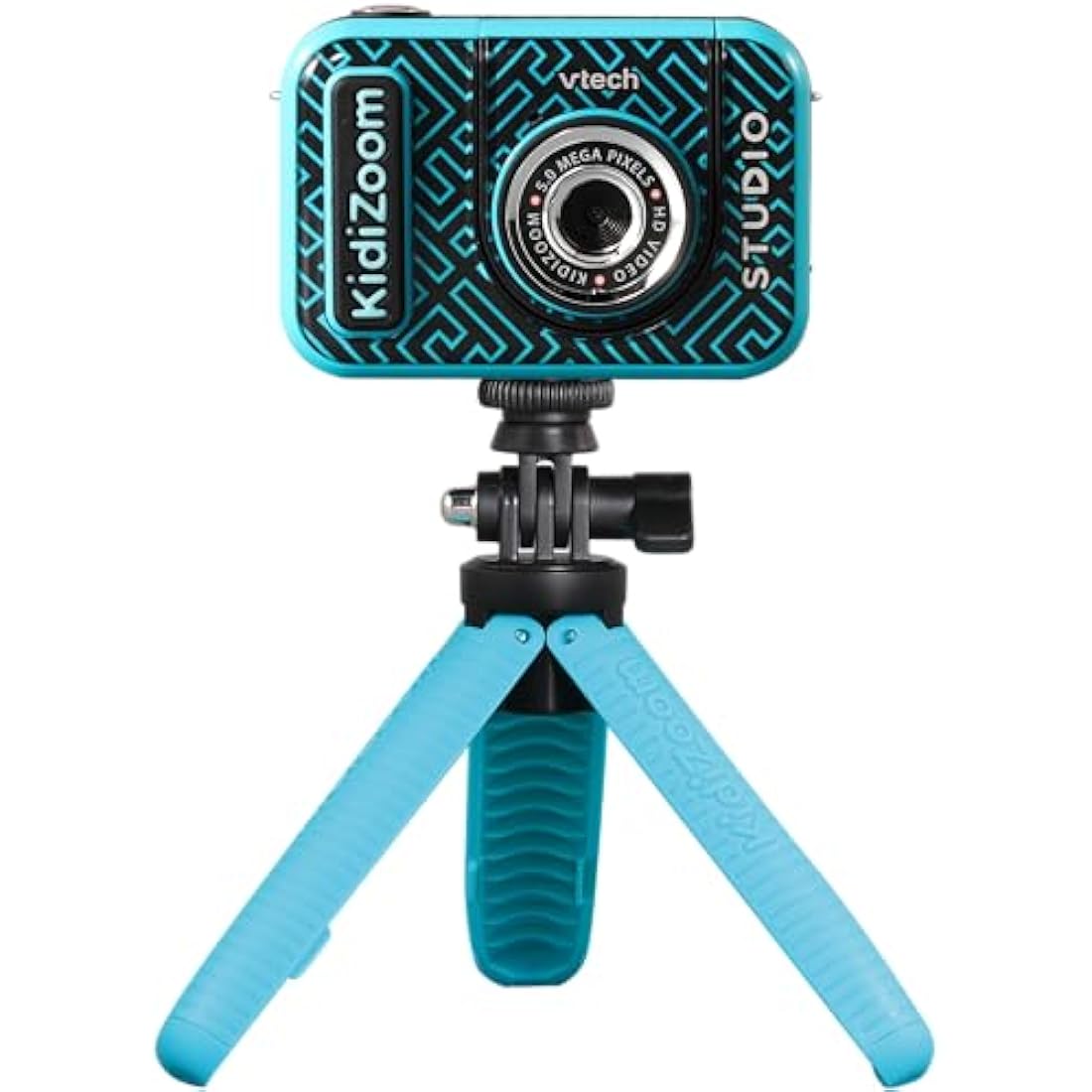 VTech KidiZoom Studio (Blue), Video Camera for Children with Fun Games, Kids Digital Camera with Special Effects, Rechargeable Battery, for Boys & Girls from 5 Years +, English Version