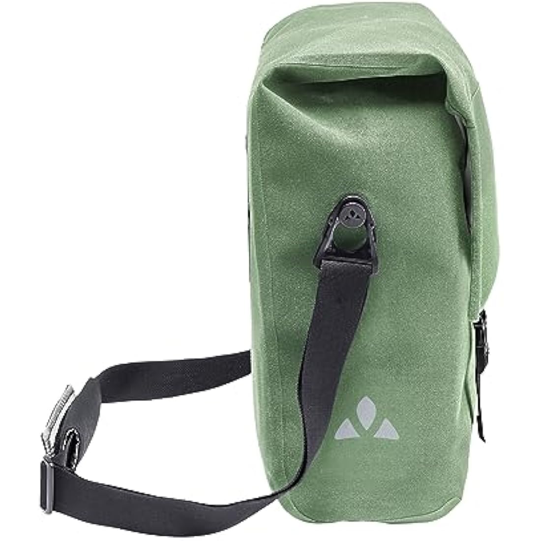 VAUDE Bicycle Pannier 2-1 20L Green Stylish Business Bicycle Bag 100% Waterproof Pannier Rack Bag Easy Attachment - Made in Germany