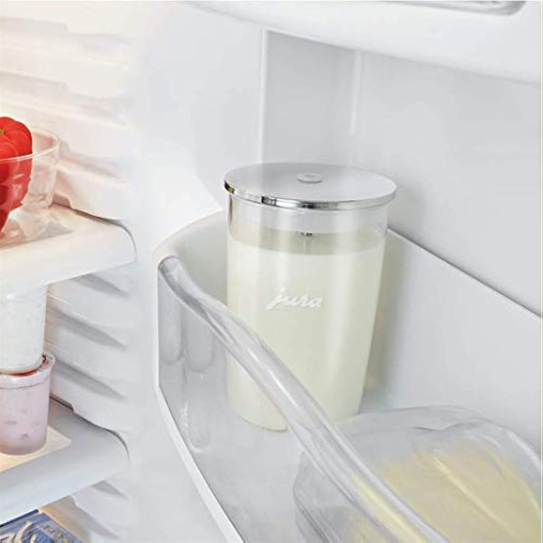 Jura 72570 Glass Milk Container, 9.2 x 9.2 x 13.5 cm