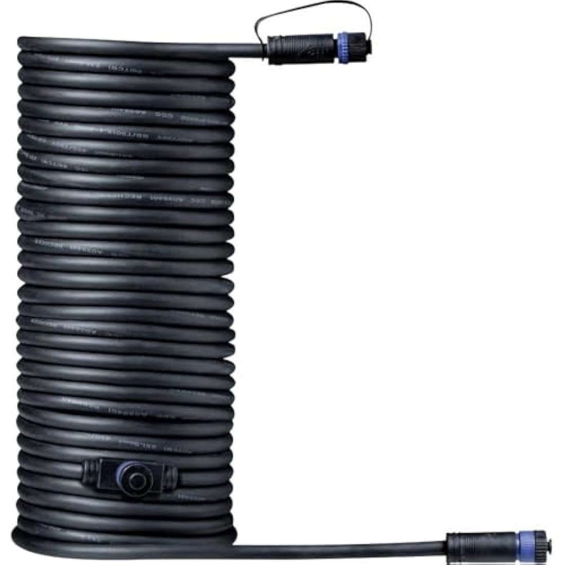 Paulmann 93928 Outdoor Plug & Shine Cable IP68 10m 1 in-2 Out 2x1,5mm² Black Plastic