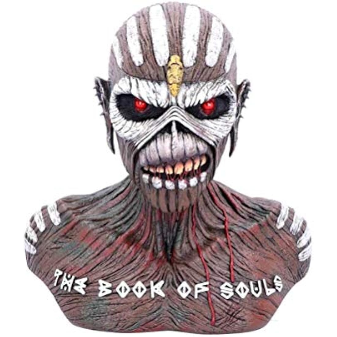 Nemesis Now Officially Licensed Iron Maiden Book of Souls Bust Box, Brown, 26cm (Large)